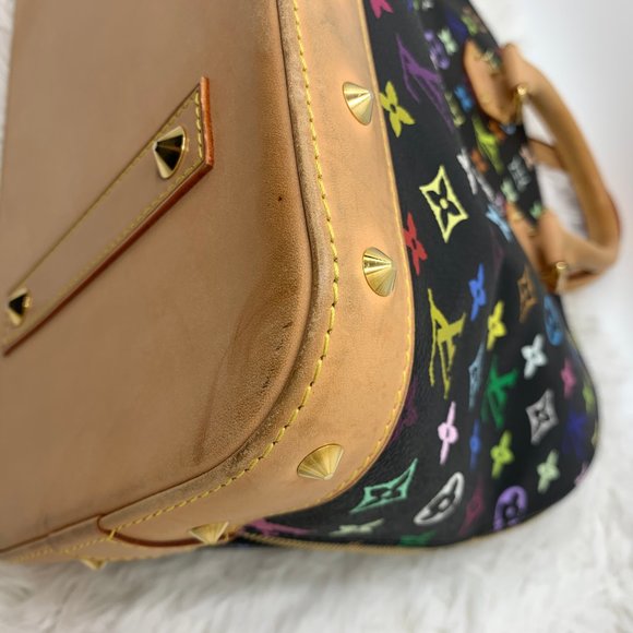 ❌SOLD❌ Louis Vuitton Multicolore Alma GM Black bag - Picture 11 of 13